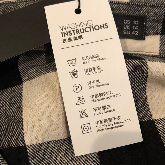 🌴5 for $25 🌴 NWT Buffalo Check Plaid Dress - Picture 4 of 8